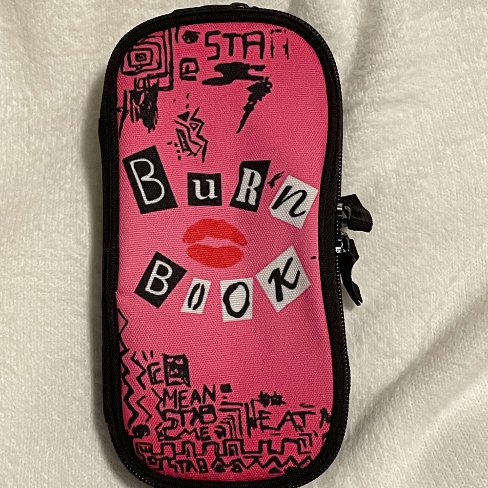 Mean Girls Burn Book Pencil or Makeup Case